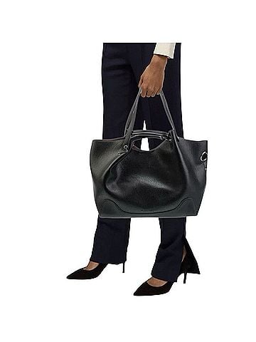 Sondra Roberts Leather Tote (view 1)
