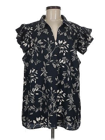 T Tahari T Tahari Short Sleeve Blouse (view 1)