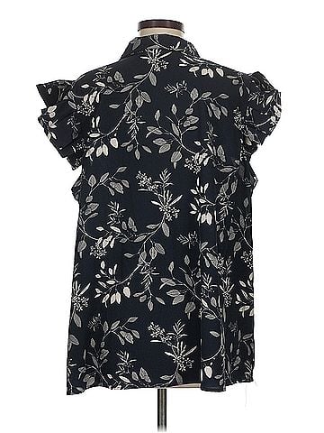 T Tahari T Tahari Short Sleeve Blouse (view 2)