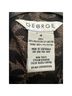 George Floral Black Gold Trenchcoat Size 4 - photo 3