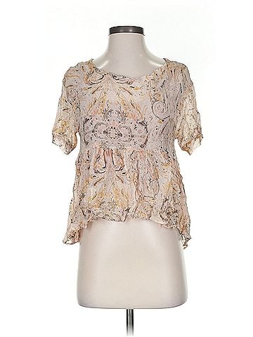 Free People Free People Short Sleeve Blouse (view 1)