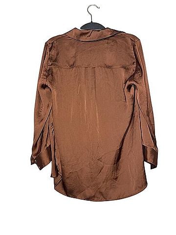 Vince. Rustic Cowl Neck Blouse Short Sleeve T-Shirt (view 2)