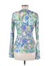 Veronica M. Blue Veronica M. Long Sleeve Blouse Size M - photo 2