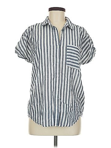 CALVIN KLEIN JEANS Calvin Klein Jeans Short Sleeve Blouse (view 1)