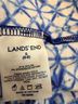 Lands' End Graphic Blue White Rash Guard Size S - photo 3