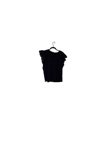 Karl Lagerfeld Paris Short Sleeve Blouse (view 1)