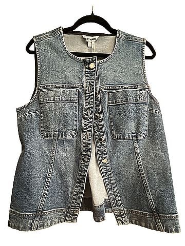 DKNY Jeans Denim Vest (view 1)