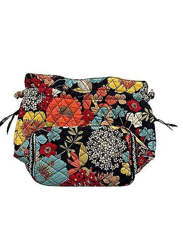 Vera Bradley Lizzy Doodle Daisy Crossbody Bag (view 1)