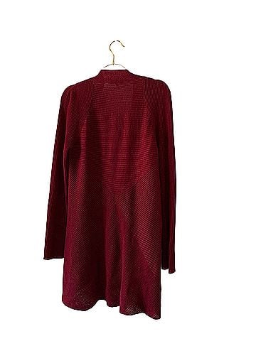 Eileen Fisher Open-Front Ribbed Cardigan Cardigan (view 2)
