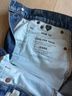 Madewell Blue Gray Denim Shorts Size 23 waist - photo 4