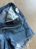 Madewell Blue Gray Denim Shorts Size 23 waist - photo 3