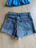 Madewell Blue Gray Denim Shorts Size 23 waist - photo 6