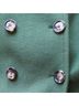 Mango 75% Wool 25% Polyamide 100% Viscose 100% Polyester 100% Polyester 100% Polyester Green Coat Size XXS - photo 7