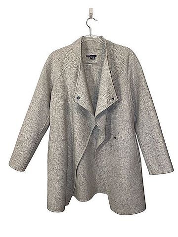 Vince. Draped Wool-Blend Coat Coat (view 1)