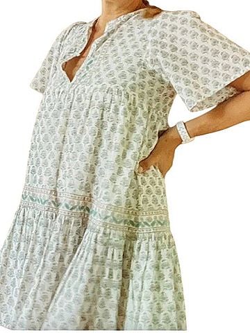 Marea by Liz Joy Tiki Casual Dress (view 1)