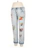 One Teaspoon 100% Cotton Graphic Blue One Teaspoon Jeans Size 31 waist - photo 1
