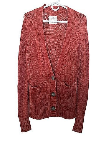 Abercrombie & Fitch Button-Front boyfriend Knit Cardigan Cardigan (view 1)