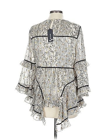 Miss Me Miss Me 3/4 Sleeve Blouse (view 2)