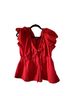 Sienna Sky Red Short Sleeve Blouse Size XL - photo 1