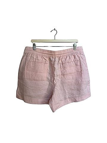 Athleta Retreat Linen Short Shorts (view 2)