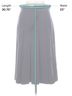 Escada Solid Blue Escada Formal Skirt Size 42 waist - photo 3