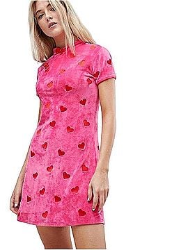 Lazy Oaf Watch Yourself Casual Dress (view 2)