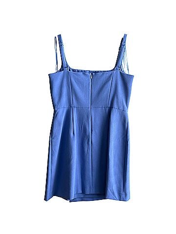 French Connection Whisper Baja Blue Cocktail Dress (view 2)