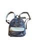 True Religion 100% Cotton Graphic Blue Leather Backpack One size - photo 1