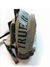 True Religion 100% Cotton Graphic Blue Leather Backpack One size - photo 8