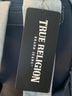 True Religion 100% Cotton Graphic Blue Leather Backpack One size - photo 5
