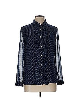 Karl Lagerfeld Paris Long Sleeve Blouse (view 1)
