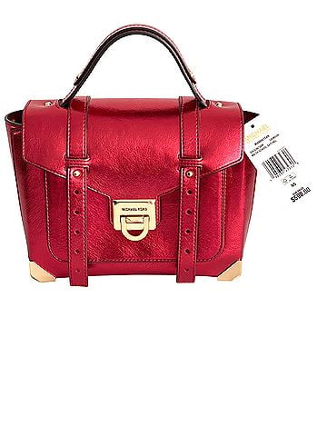 Michael Kors Leather Satchel (view 1)