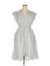 Max Studio Stripes Gray Max Studio Casual Dress Size XL - photo 1