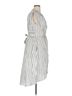 Max Studio Stripes Gray Max Studio Casual Dress Size XL - photo 3