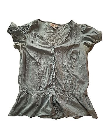 Ann Taylor LOFT Short Sleeve Blouse (view 1)