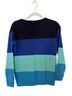 Talbots 100% Cashmere Blue Teal Black Cashmere Pullover Sweater Size S (petite) - photo 2
