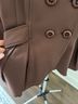 Nanette Lepore 69% Rayon 29% Nylon 2% Spandex 100% Acetate Brown Jacket Size 4 - photo 4
