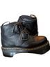 Dr. Martens 100% Leather Black Ankle Boots Size 5 - photo 2