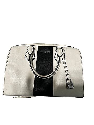 Michael Kors Leather Satchel (view 1)