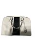 Michael Kors Black White Leather Satchel One size - photo 1