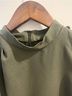 ASOS DESIGN Olive Green High Neck Puff Sleeve Mini Dress Cocktail Dress - photo 14