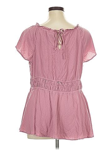 Torrid torrid Torrid Short Sleeve Blouse (view 2)