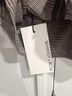 Whimsy + Row Plaid Multi Color Short Sleeve Blouse Size L - photo 3