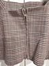 Whimsy + Row Plaid Multi Color Short Sleeve Blouse Size L - photo 10