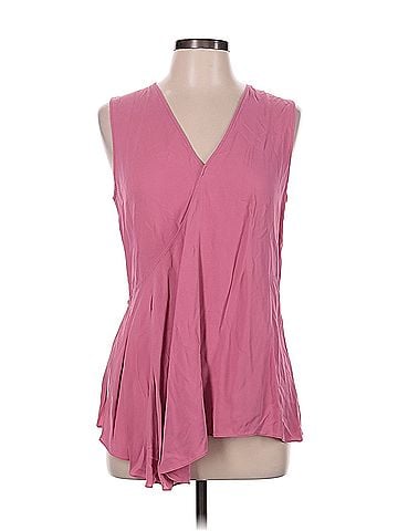 Theory Theory Sleeveless Silk Top (view 1)