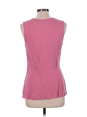 Theory Theory Sleeveless Silk Top (view 2)