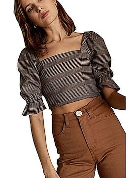 Whimsy + Row Short Sleeve Blouse (view 1)