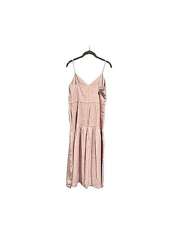 Everlane The Pleated Slip Dress In Butterlite Casual Dress (view 2)