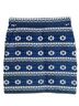 J.Crew Floral Stripes Blue White Casual Skirt Size 0 - photo 1