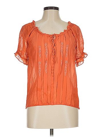 Joie Joie Short Sleeve Silk Top (view 1)